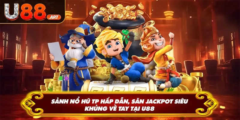 Sảnh Nổ Hũ TP U88 Hấp Dẫn, Săn Jackpot Siêu Khủng Về Tay